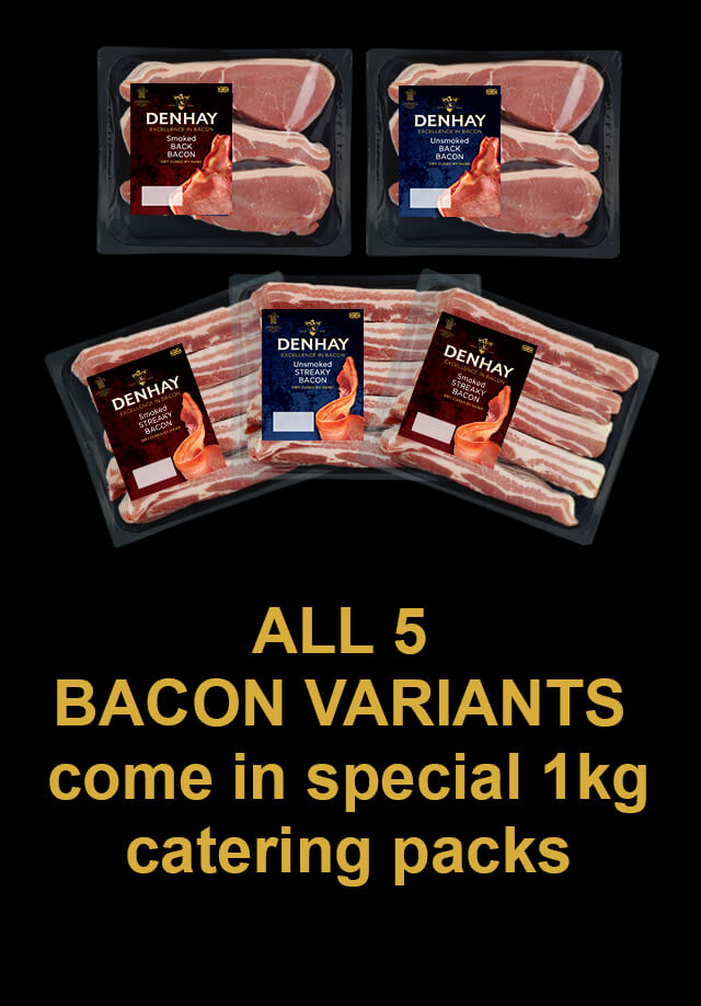 All 5 Bacon Variants