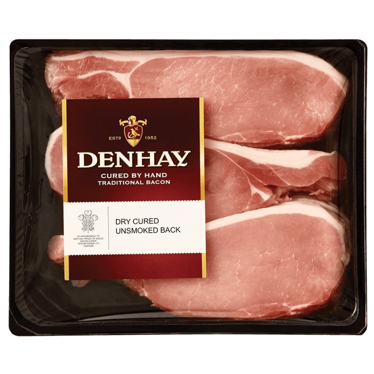Unsmoked Back 1kg BACON Denhay Direct