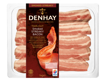 Smoked Streaky<br><span class="small">THIN SLICED</span>